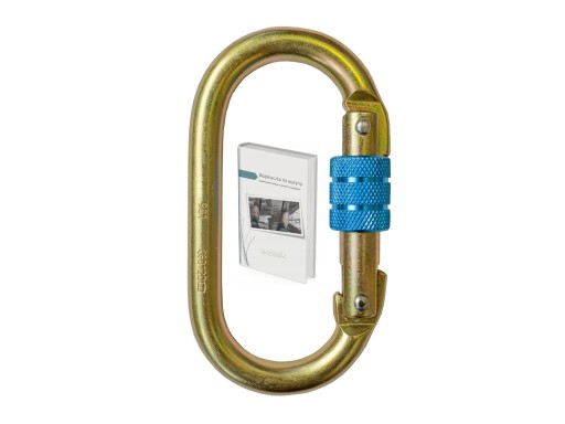 Oceľová karabína Irudek SECURAL LATCH 981 + E-kniha zdarma