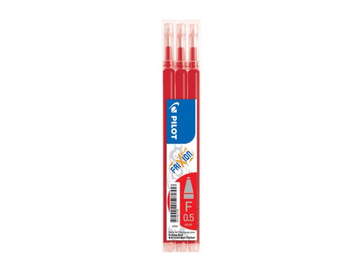 PILOT Frixion Refill 0,5 červenej zmazateľnej náplne
