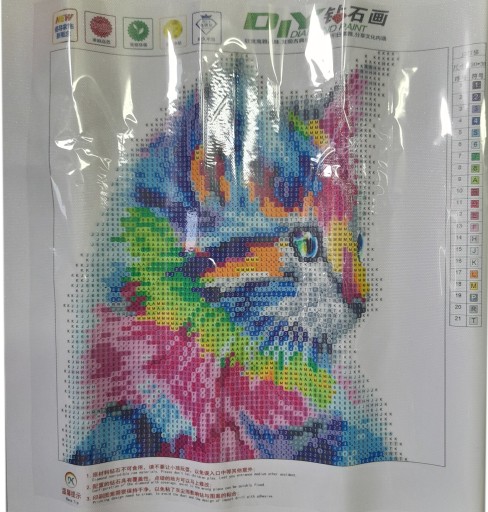 Diamantová maľba Diamantové vyšívanie CAT
