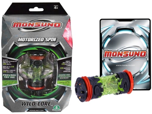 MONSUNO MOTORIZED SPIN WILD CORE LAVA SLASH SPINN