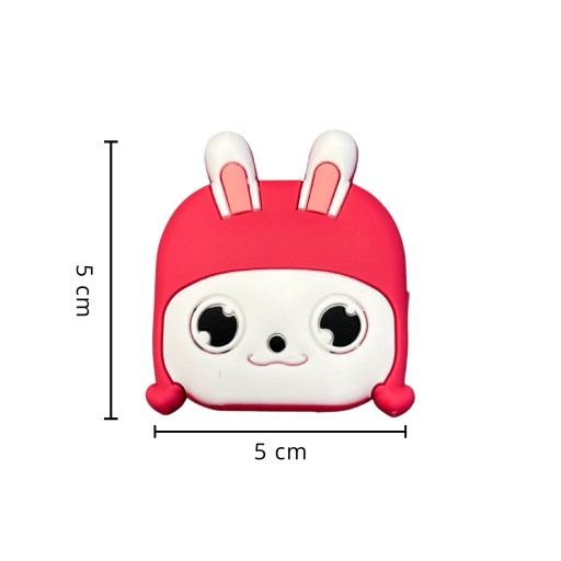 BUBNA NA DVERE na stenu, priemer 50 RABBIT, samolepiaca