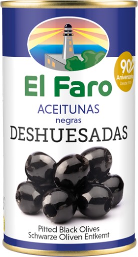 FAROLIVA Čierne olivy bez kôstok 350 g