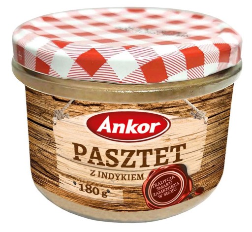 Ankor paštéta s morčacím mäsom 180 g