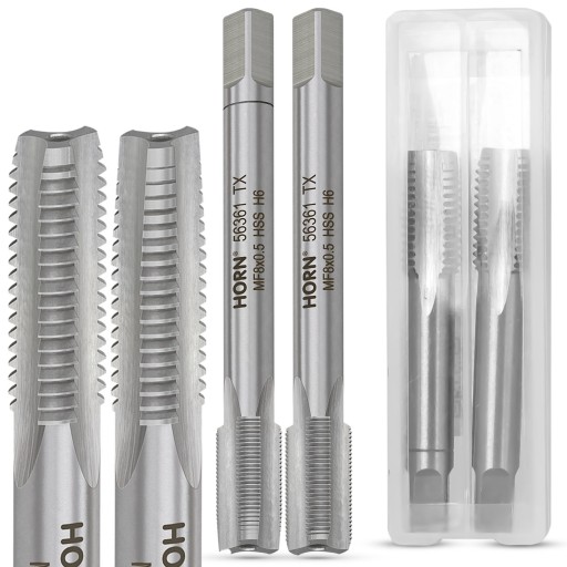 M8 RUČNÝ ZÁVITEĽ M8x0,5 mm 2 ks DIN-2181/2P