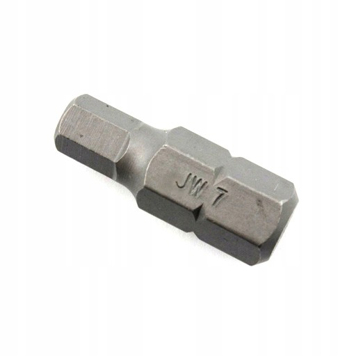 HLINÍKOVÝ KONCOVÝ 7 6-CENTRÁLNY BIT 10 x 30 mm ŠESTIHLINÍKOVÝ HLINÍK
