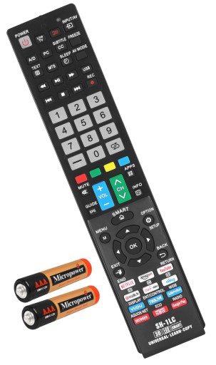 UNIVERZÁLNE DIAĽKOVÉ OVLÁDANIE PRE OSTRÉ SMART NETFLIX YOUTUBE TV BATERIE ZDARMA