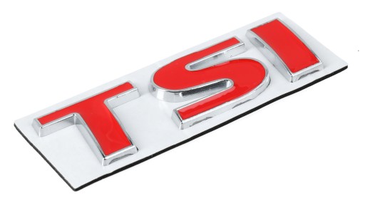 Samolepiaci znak Odznak VOLKSWAGEN TSI 7,6x2,4 cm