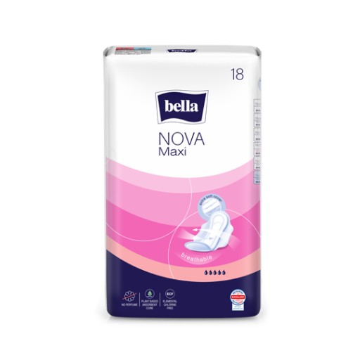 Bella Nova Maxi hygienické vložky 18 ks