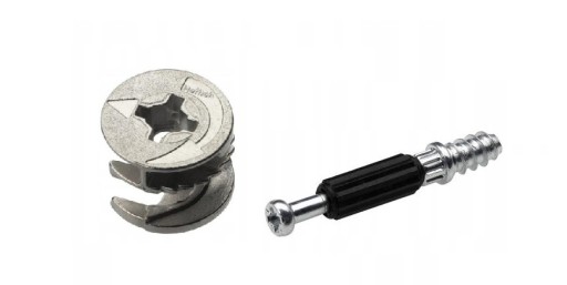 GTV Spindle 6,3x45+ excentrická fi15x12mm sada 20 ks