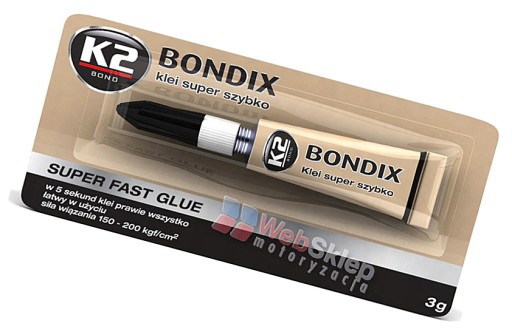 Rýchloschnúce lepidlo K2 Bondix 3G
