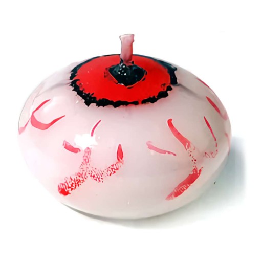 Plávajúca SVIEČKA EYE oči HALLOWEEN EYE strašidelná očná buľva