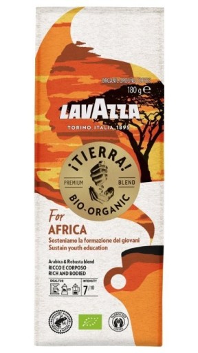 Lavazza Tierra pre Africkú mletú kávu 180g