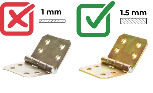 Stavebný záves dverí 100x50