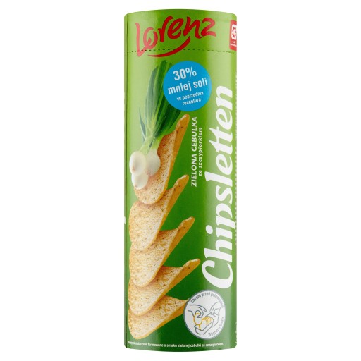 CHIPS LORENZ CHIPSLETTEN ZELENÁ CIBUĽA 100G