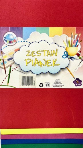 BLOK 5X PENOVÝCH PLACHTIEK S FAREBNOU PENOU A4
