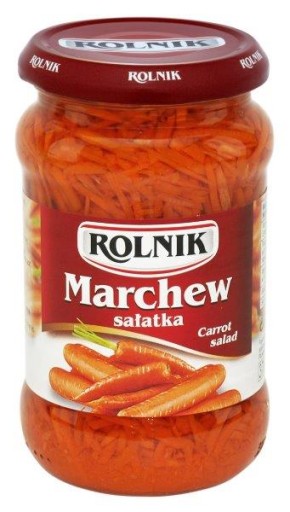Rolnik Mrkvový šalát 370 ml