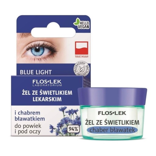 Floslek Očný gél 10g svetlík a nevädza