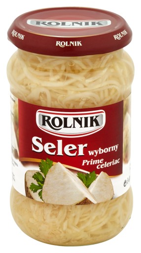 Rolnik Vynikajúci zeler, jemne nakrájaný na šaláty, 370 ml