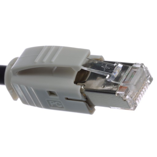 Telegartner Zástrčka s krytom RJ45 6A FTP šedá