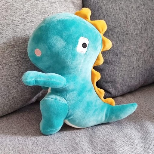 DINOSAUR PLYŠOVÝ MASKOT MEDVEĎ 25CM FARBY