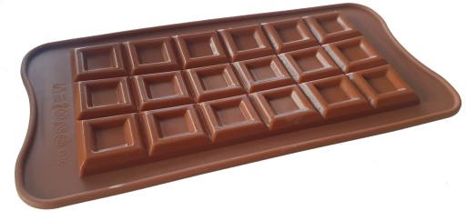 Silikónová forma na mini čokoládové tyčinky, 12 ks.