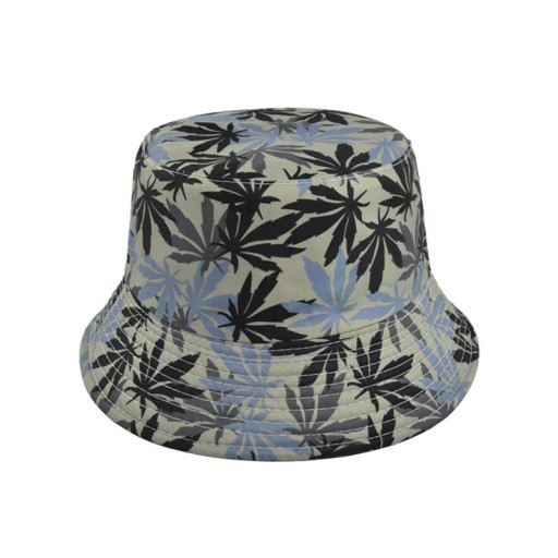 Bucket Hat Klobúk na letné listy marihuany
