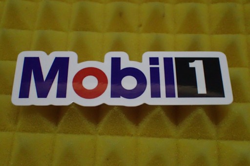 NÁLEPKA MOBIL MOBIL1 DAKAR NÁLEPKA 11,5 x 3 cm