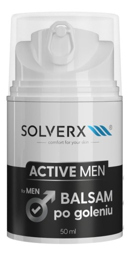 Solverx Active Men balzam po holení 50 ml