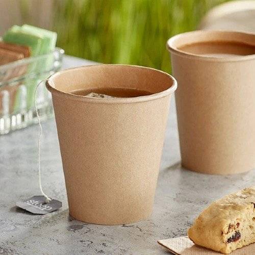 PAPIEROVÉ ŠÁLKY 250ML NA KÁVOVÉ NÁPOJE KRAFT 50KS