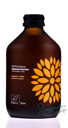 KOMBUCHA VIGO Acerola + Ginger LB BEZLEPKU 0,3l
