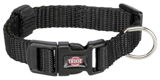 Prémiový golier, XXS–XS: 15–25 cm/10 mm, čierny
