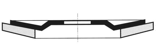 KLAPKOVÝ DISK D125 G60 OTVORENÝ 22,23MM WURTH