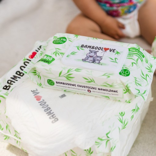BAMBOOLOVE VLHČENÉ Utierky 10 KS VRECKO