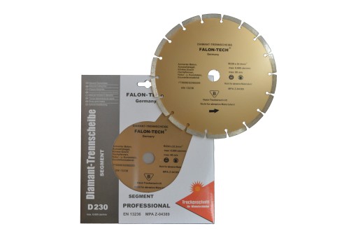 DIAMANTOVÝ DISK 125 SEGMENTOVÝ FALON TECH GOLD