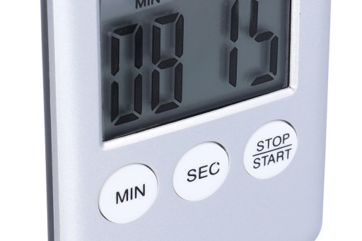 Kuchynský časovač, elektronický časovač