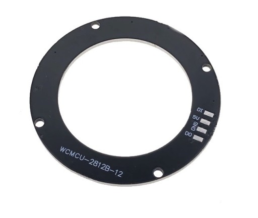 736 Ring 12 WS2812B 5050 RGB LED diódy