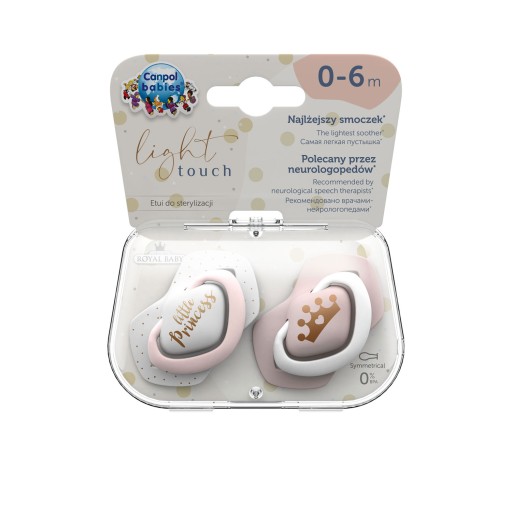 CANPOL ROYAL BABY cumlík 0-6 M+