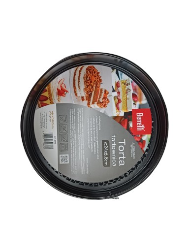 TORTA OBKLAD odnímateľný okrúhly podnos na tortu ø24cm BERRETTI FORMA na lasagne