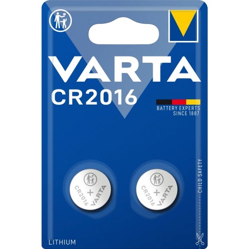 Varta CR2016 lítiová batéria - 2 ks