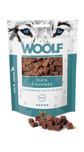 WOOLF Duck Chunkies Duck 100g