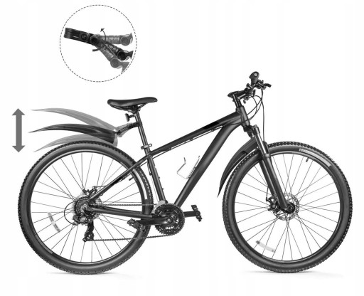 SET BLATNÍKOV 2x BLATNÍKY NA BICYKEL ZADNÉ PREDNÉ