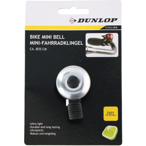 BICYCLE BELL, malý, mechanický, pre bicykel Dunlop 35 mm