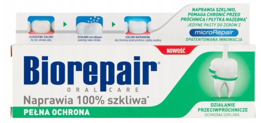 Biorepair Zubná pasta bez fluoridu s plnou ochranou