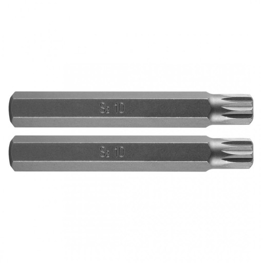Hrot drážkovaný M10 x 75 mm, S2 x 2 ks.