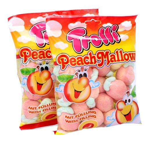 Trolli marshmallow s broskyňovou príchuťou 150 g