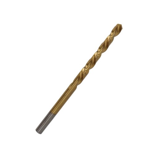 TITANIUM HSS vrták do kovu 4mm TYTAN TiN