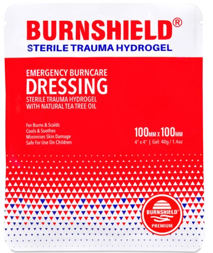 BURSHIELD obklad na popáleniny 10 x 10 cm