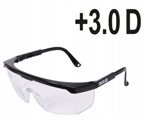 OH, OCHRANNÉ, KOREKČNÉ OKULIARE +3 YATO YT-73615