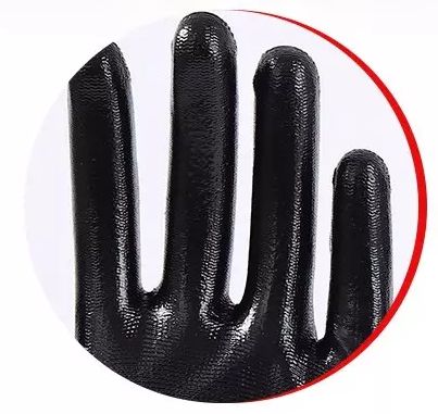 Pracovné rukavice Rukavice potiahnuté latexom REDLATEX Resistant Strong r9 L