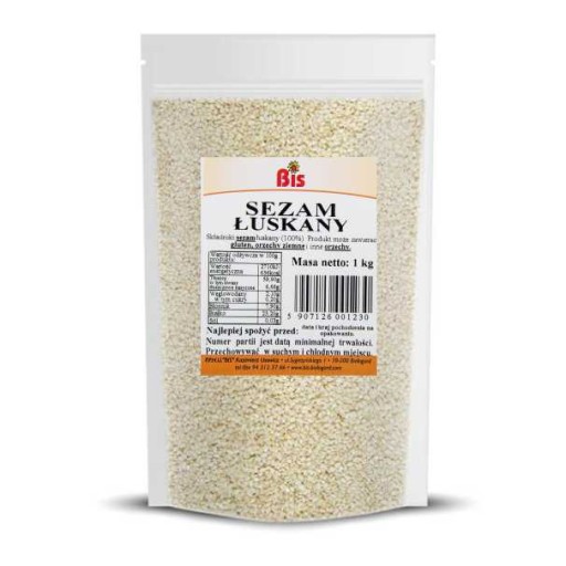LÚPANÝ SEZAM 1kg biely